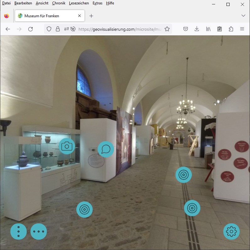 Panorama-Anwendung für das Museum für Franken veröffentlicht